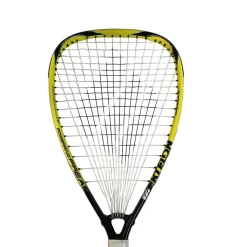 Used Ektelon POWERRING FREAK Adult Squash Racquet Yellow Unknown