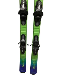 Used Elan ACE JETT Mens DH Ski/Binding Royal Blue 140 cm