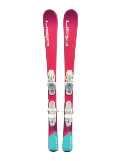 Used Elan LIL MAGIC Girls DH Ski/Binding None 120 cm