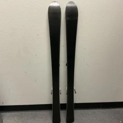 Used Elan LIL SPICE Girls DH Ski/Binding White And Purple 120 cm