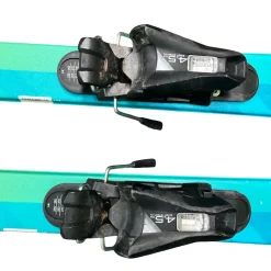Used Elan PINBALL Boys DH Ski/Binding Green 130 cm