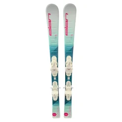 Used Elan STARR Girls DH Ski/Binding Teal 120 cm