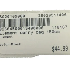 Used Element Travel Snowboard Bag Black
