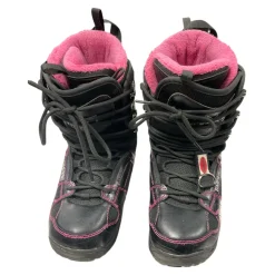 Used EMPIRE Girls Snowboard Boots Black Junior 06