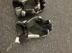 Used Epoch INTEGRA LAX Goalie Gloves M Black And Silver LG