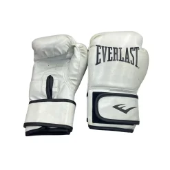 Used Everlast Boxing Gloves White S/M