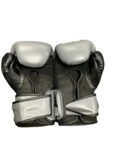 Used Everlast Boxing Gloves Grey Senior