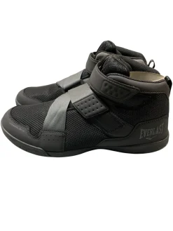 Used Everlast Boxing Shoes Black Senior 9