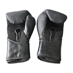 Used Everlast ELITE GLOVES 14 OZ Boxing Gloves Black MD