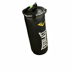 Used Everlast 40LB HEAVY BAG Boxing Heavy Bag Black 40 lb