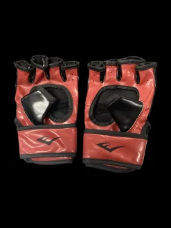 Used Everlast Martial Arts Gloves Red XL