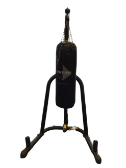 USED EVERLAST PUNCHING BAG W SPEED BAG