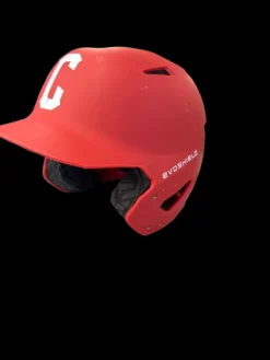 Used Evoshield HELMET Batting Helmet No Mask Red XS