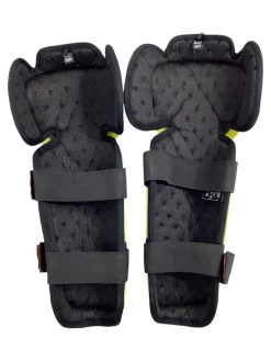 Used EVS KNEE GARDS Adult Knee Guard Yellow LG