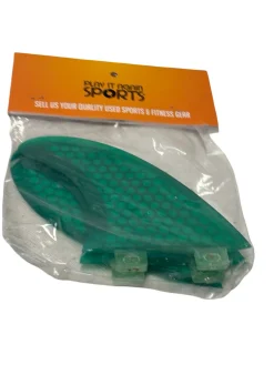 Used FCS TP-1 T.Patterson Surfboard Fin Set Green (3pc)