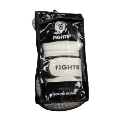 Used FIGHTR FBG XIV Boxing Gloves White Senior