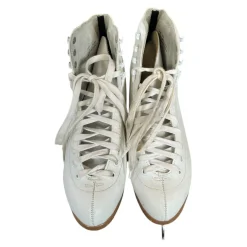 Used FIGURE SKATES WomensFigure Skate White Senior 9