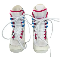 Used Firefly C32 Girls Snowboard Boots White Junior 02.5