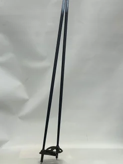 Used Fischer BACK COUNTRY 140CM Mens XC Ski Poles Navy Blue 140 cm / 56 in