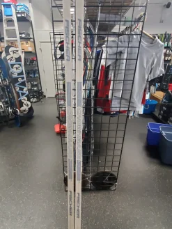 Used Fischer CROWN Womens XC Skis Only White 205 cm