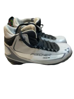 Used Fischer Mens NNN XC Ski Boots Grey M 10.5