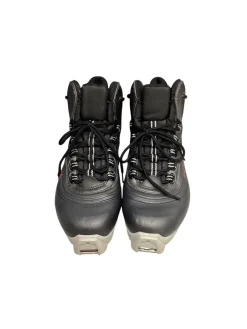 Used Fischer Mens SNS XC Ski Boots Black M 10 / W 10.5-11