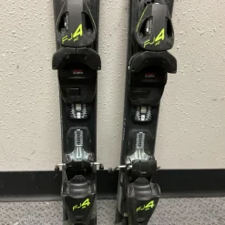 Used Fischer RACE Boys DH Ski/Binding Black 80 cm