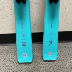 Used Fischer RANGER Boys DH Ski/Binding Teal 140 cm