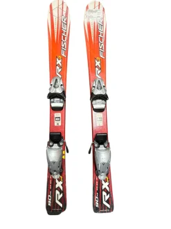 Used Fischer RXJ Boys Skis Only Black 90 cm