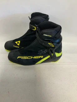 Used Fischer SKATE RC3 Mens NNN XC Ski Boots Black M 10.5
