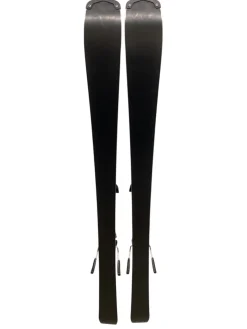 Used Fischer THE CURV Boys DH Ski/Binding Navy Blue 130 cm
