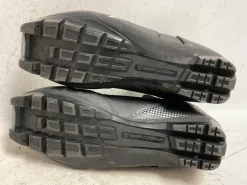 Used Fischer XC PRO Mens NNN XC Ski Boots Black W 07-07.5 / JR 05.5-06