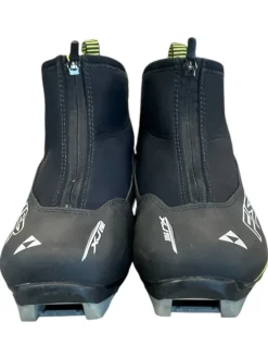 Used Fischer XJ SPRINT Mens NNN XC Ski Boots Black M 07-07.5 / W 08-08.5