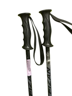 Used FIZAN ACTION Boys DH Ski Pole Black 100 cm / 40 in