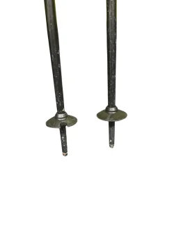 Used FIZAN ACTION Boys DH Ski Pole Black 100 cm / 40 in