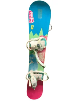 Used Flow Forum The Aura Womens Board/Bindings Royal Blue 146 cm
