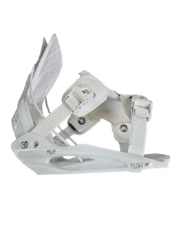 Used Flow MUSE WOMENS BINDINGS Womens Binding Only White LG