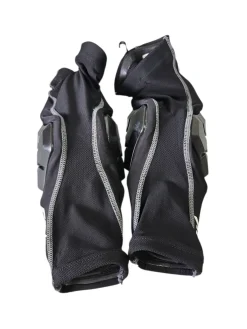 Used FLY RACING LITE KNEE PADS Adult Knee Guard Black SM