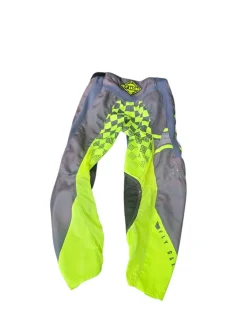 Used FLY RACING SZ 34 PANTS Adult Bottom Grey Senior