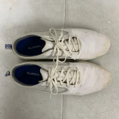 Used Foot Joy Mens Golf Shoes White Senior 10.5