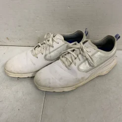 Used Foot Joy Mens Golf Shoes White Senior 10.5