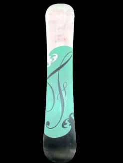 Used Forum SUPER STAR 148 Womens Snowboard Only Teal 148 cm
