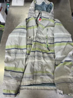 Used FOUR SQUARE MENS JACKET MEDIUM Outerwear Heavy Jacket M Green MD