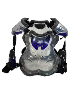 Used Fox CHEST PROTECTOR Mens Roost Protector Navy Blue