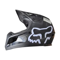 Used Fox RAMPAGE MIPS HELMET JR Junior Helmet Black LG