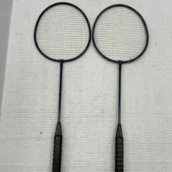 Used Franklin Adult Badminton Racquet Navy Blue 3 3/8"