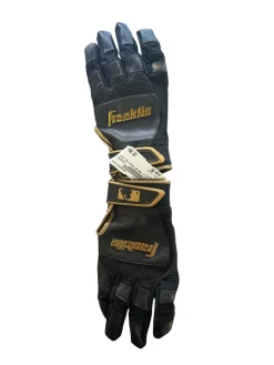 Used Franklin BB/SB Batting Gloves Black MD