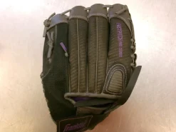 Used Franklin FASTPITCH PRO RH Throw Fastpitch Gloves Grey 11