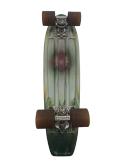 Used Franklin PENNY BOARD Skateboard Deck Only Green 6 1/2