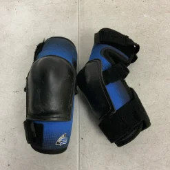 Used Franklin SH COMP 165 Junior Elbow Pads Royal Blue MD